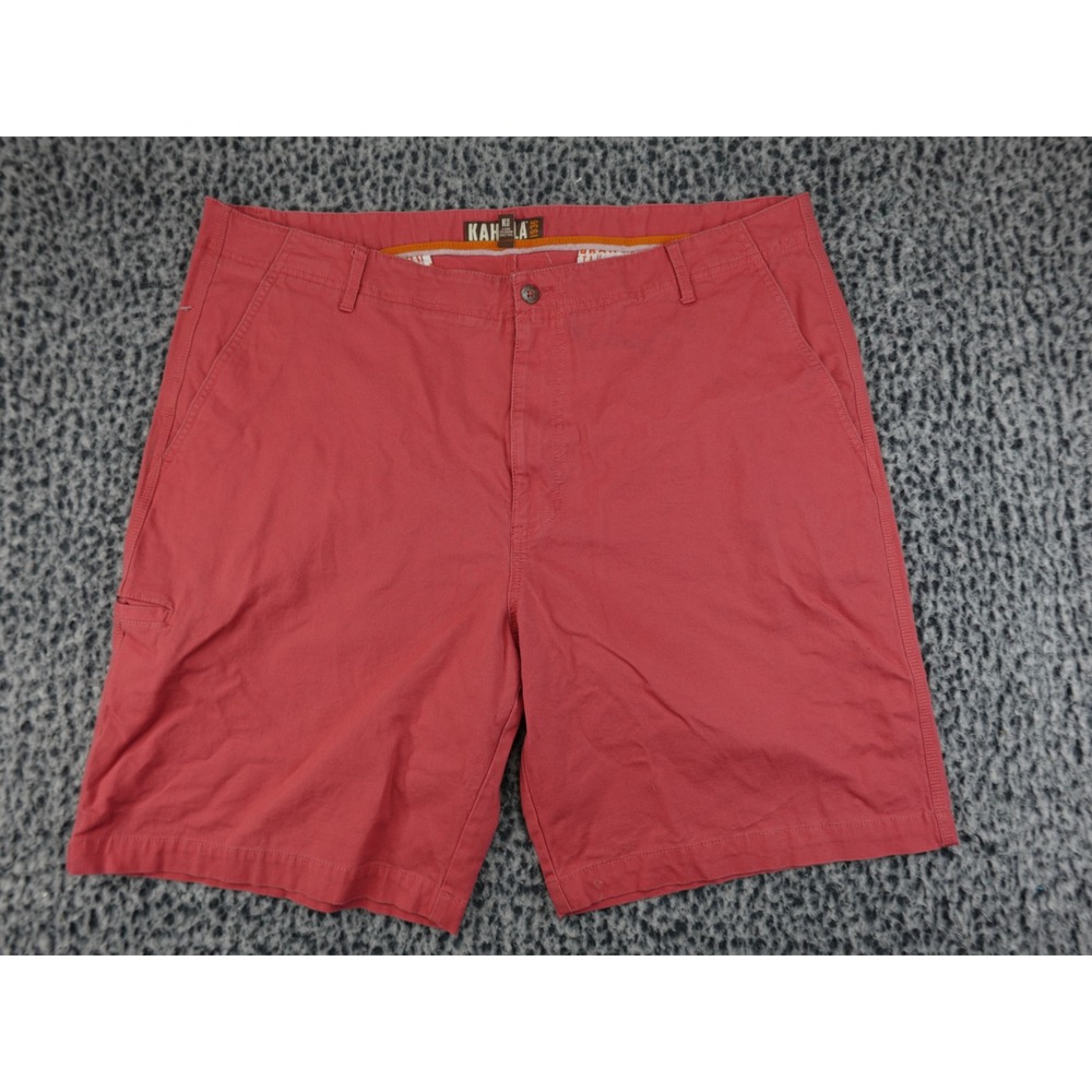 Kahala Flat Front Shorts Mens 40 Red Excellent Condition Casual Summer Outdoor‎